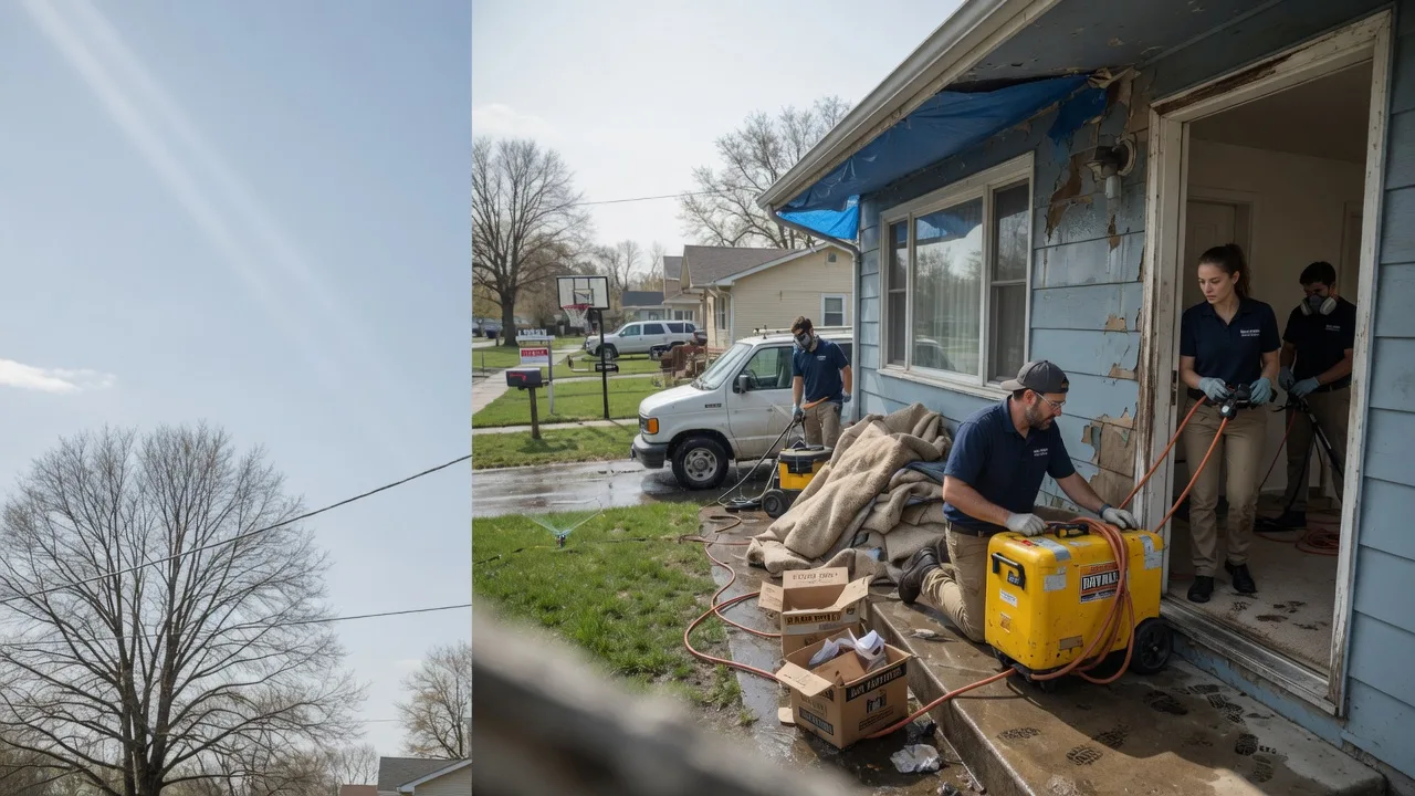 Basement Flood Cleanup in Grampian, PA near me